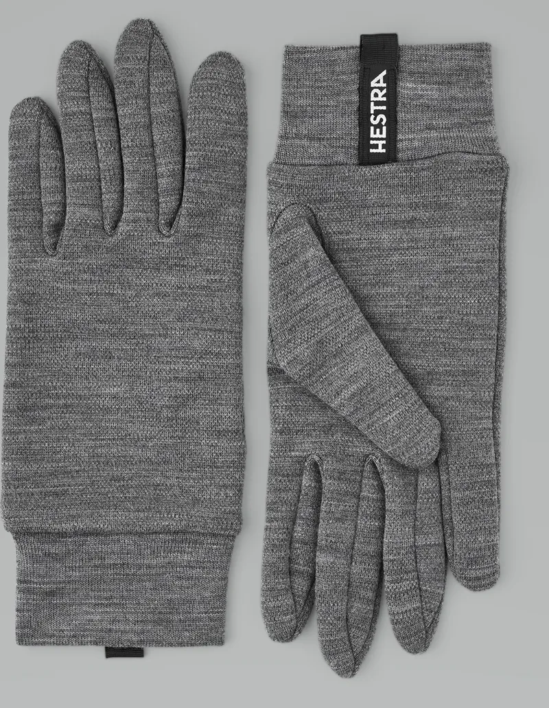 Hestra Heavy Merino Glove in Grey-1